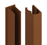 51x30mm Aluminium BATTEN EXTRUSION AND CLIP - Western Red Cedar